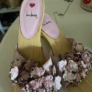 Pink Floral Women's Shoes